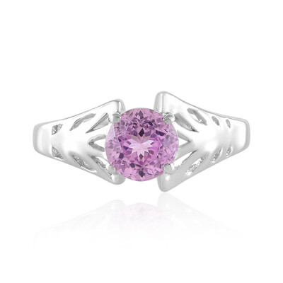 Kunzite Silver Ring