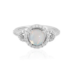 Welo Opal Silver Ring