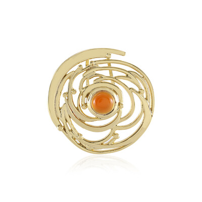 Red Onyx Silver Pendant (MONOSONO COLLECTION)