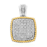 9K I1 (H) Diamond Gold Pendant