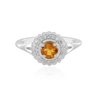 Citrine Silver Ring