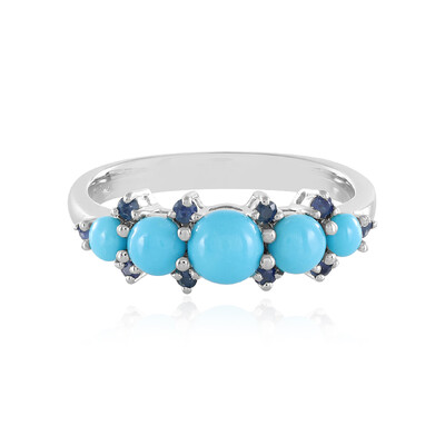 Sleeping Beauty Turquoise Silver Ring (Faszination Türkis)