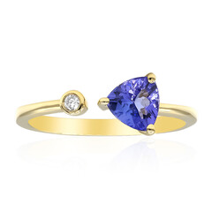 10K AAA Tanzanite Gold Ring