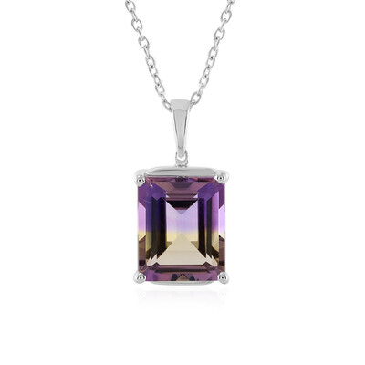 Ametrine Silver Necklace