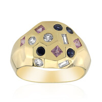 9K Zircon Gold Ring (Adela Gold)