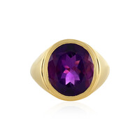 Zambian Amethyst Silver Ring