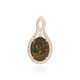 14K Andamooka matrix opal Gold Pendant (AMAYANI)