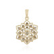 9K SI1 Brown Diamond Gold Pendant