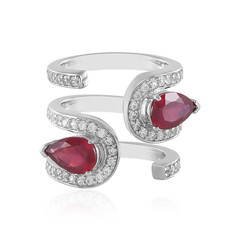 Madagascar Ruby Silver Ring