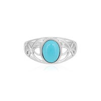 Sleeping Beauty Turquoise Silver Ring