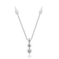 14K I1 (H) Diamond Gold Necklace (CIRARI)