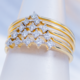 9K SI1 (G) Diamond Gold Ring (Annette)