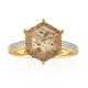 9K Australian sunstone Gold Ring