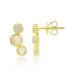 9K Crystal Opal Gold Earrings (Mark Tremonti)