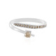 9K I2 Champagne Diamond Gold Ring (de Melo)