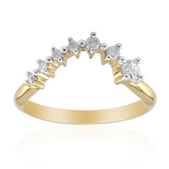 9K SI1 (G) Diamond Gold Ring