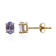 9K Tanzanite Gold Earrings