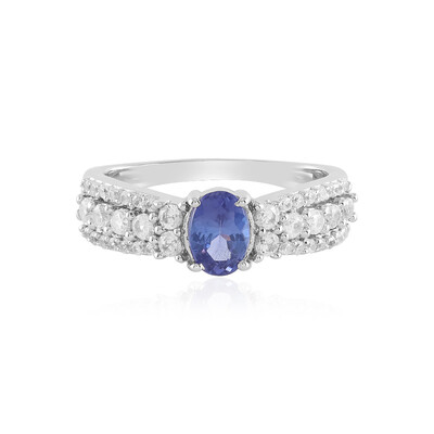 Tanzanite Silver Ring