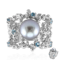 Silver Freshwater Pearl Silver Ring (TPC)