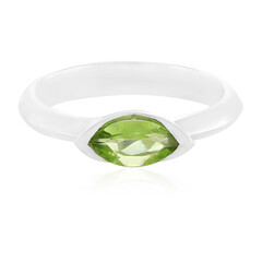 Peridot Silver Ring