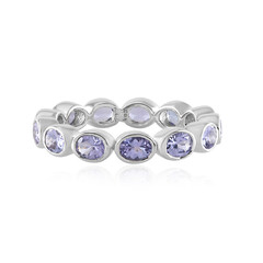 Tanzanite Silver Ring (de Melo)