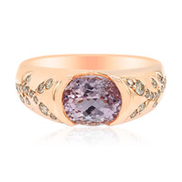 14K Patroke Kunzite Gold Ring