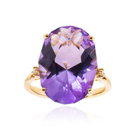 14K Amethyst Gold Ring (Smithsonian)