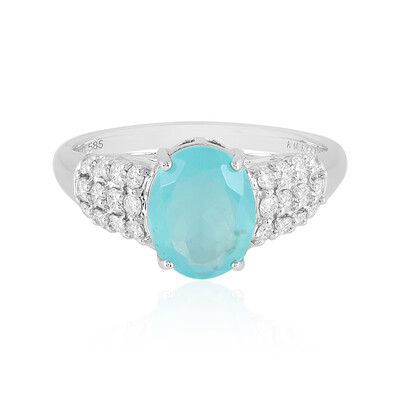 14K Paraiba Opal Gold Ring (AMAYANI)