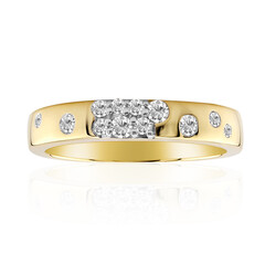 9K SI1 (G) Diamond Gold Ring