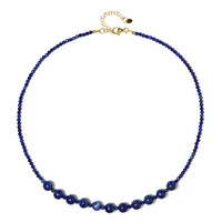 Lapis Lazuli Silver Necklace