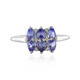 Tanzanite Silver Ring