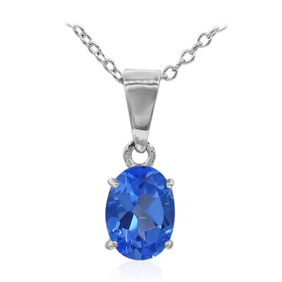 INDIGO BLUE TOPAZ Silver Necklace