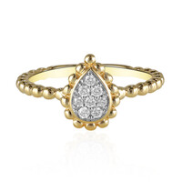 9K SI1 (G) Diamond Gold Ring