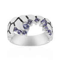 Tanzanite Silver Ring