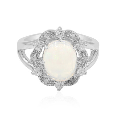 Welo Opal Silver Ring