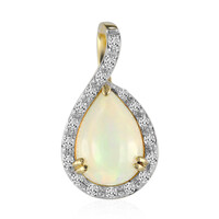 9K Welo Opal Gold Pendant (Adela Gold)