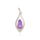 14K Unheated Luc Yen Sapphire Gold Pendant (AMAYANI)