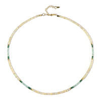 Welo Opal Silver Necklace (Riya)