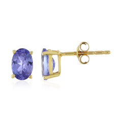 9K Tanzanite Gold Earrings