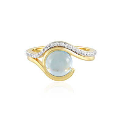 Ofiki Aquamarine Silver Ring