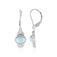 Ofiki Aquamarine Silver Earrings