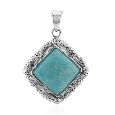 Amazonite Silver Pendant (Art of Nature)