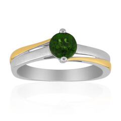 Russian Diopside Silver Ring