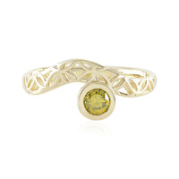 9K I2 Yellow Diamond Gold Ring (Ornaments by de Melo)