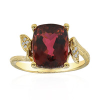 14K Congo Neon Tourmaline Gold Ring (Smithsonian)