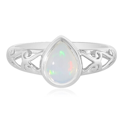 Welo Opal Silver Ring