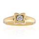 14K IF (D) Diamond Gold Ring (Annette)