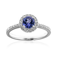 10K AAA Tanzanite Gold Ring