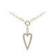 14K SI2 (H) Diamond Gold Necklace (CIRARI)