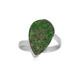 Uvarovite Silver Ring